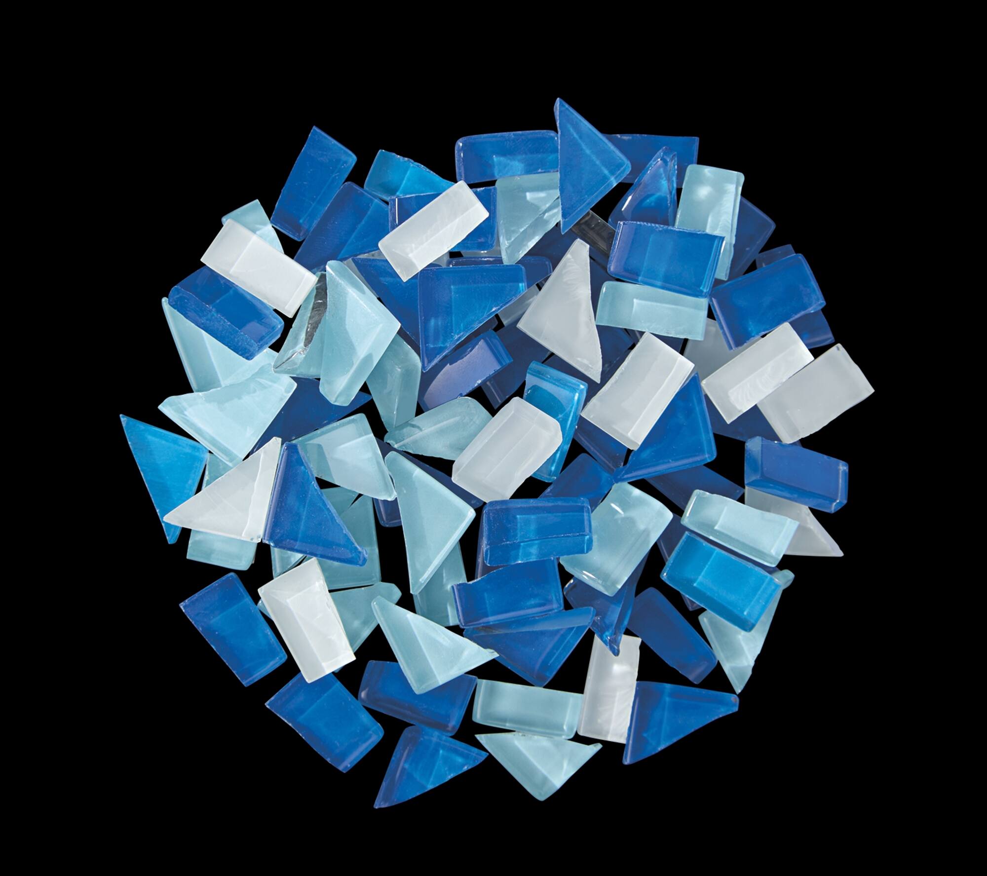 Blue Wave Mosaic Vase Kit by Make Market®